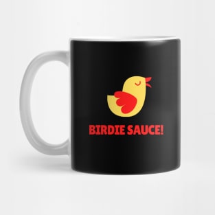 Birdie Sauce Fun Golf Apparel Mug